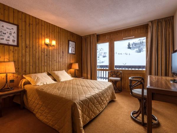 Hotel Les Arolles : photo 3 de la chambre appartement avec vue sur la montagne