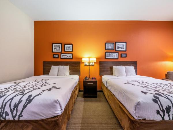 Restwell Inn & Suites I-45 North : photo 4 de la chambre chambre avec 2 grands lits queen-size 