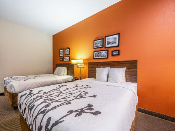Restwell Inn & Suites I-45 North : photo 5 de la chambre chambre avec 2 grands lits queen-size 
