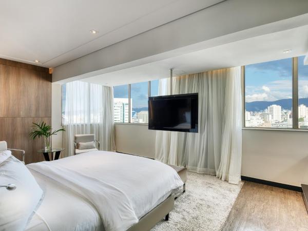 Mercure Belo Horizonte Lourdes : photo 4 de la chambre suite exécutive - un lit double