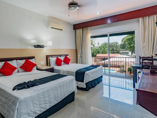 Hotel Siglo 21 Merida : photo 7 de la chambre chambre double supérieure avec deux lits doubles