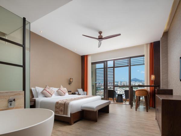 Mangrove Tree Resort World Sanya Bay- Queen Palm Towers : photo 5 de la chambre chambre lit king-size supérieure
