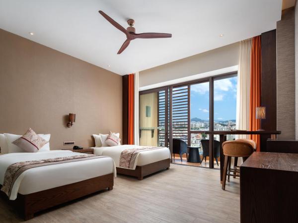 Mangrove Tree Resort World Sanya Bay- Queen Palm Towers : photo 5 de la chambre chambre lits jumeaux supérieure