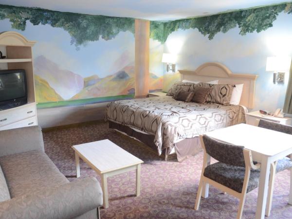 Scottish Inn and Suites NRG Park/Texas Medical Center - Houston : photo 5 de la chambre suite de luxe avec baignoire spa - fumeurs