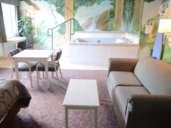 Scottish Inn and Suites NRG Park/Texas Medical Center - Houston : photo 1 de la chambre suite de luxe avec baignoire spa - fumeurs