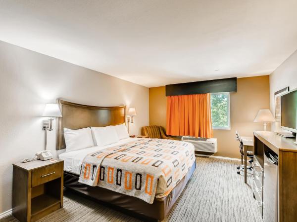 Orangewood Inn and Suites Midtown : photo 2 de la chambre chambre lit king-size deluxe
