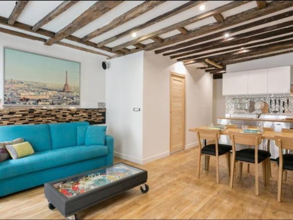 Relais Cocorico Eiffel Tower Apartment : photo 1 de la chambre appartement 1 chambre