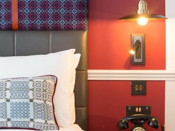 Hotel Indigo - Cardiff, an IHG Hotel : photo 10 de la chambre chambre lit queen-size pour personnes à mobilité réduite avec douche accessible en fauteuil roulant
