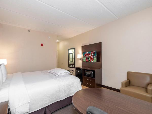 Red Roof Inn PLUS+ San Antonio Downtown - Riverwalk : photo 2 de la chambre chambre lit king-size premium - non-fumeurs (literie supérieure et boîte de collation)