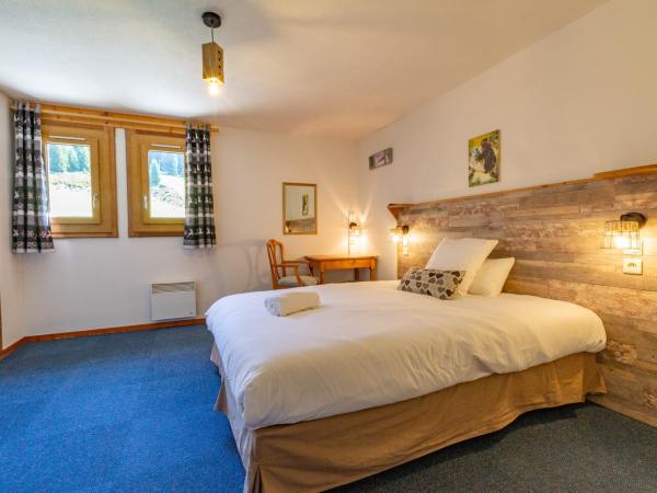 L'Escale (accès en télécabine) : photo 2 de la chambre chambre double ou lits jumeaux - vue sur montagnes