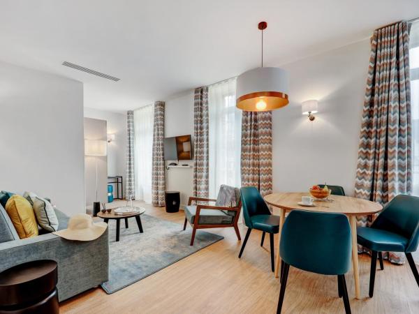 Résidence Pierre & Vacances Premium Presqu'Ile de la Touques : photo 1 de la chambre appartement 1 chambre (4 personnes) - bâtiment des douanes