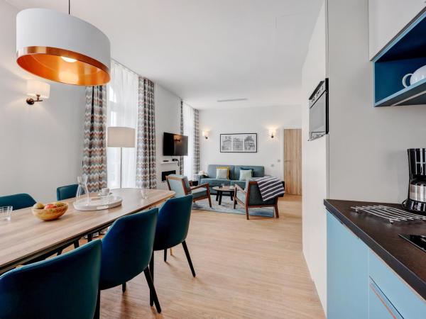 Résidence Pierre & Vacances Premium Presqu'Ile de la Touques : photo 6 de la chambre appartement 3 chambres (8 personnes) - bâtiment des douanes