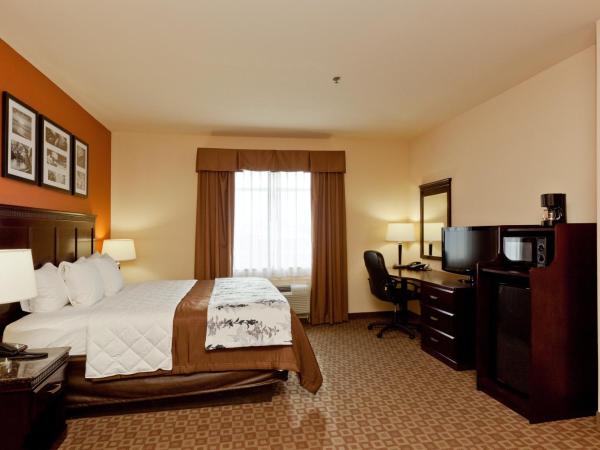 Sleep Inn & Suites Hwy 290-NW Freeway : photo 5 de la chambre chambre lit king-size standard - non-fumeurs