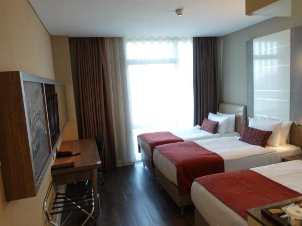 Ramada Encore Istanbul Bayrampasa : photo 2 de la chambre chambre triple - vue sur ville - non-fumeurs