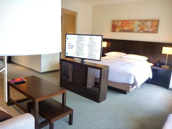 Hyatt Place Shenzhen Dongmen : photo 9 de la chambre chambre lit king-size spéciale avec canapé-lit