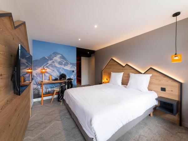 Hotel Base Camp Lodge - Les 2 Alpes : photo 8 de la chambre chambre double - vue sur montagne