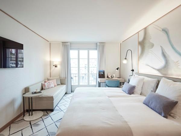 Storchen Zürich - Lifestyle boutique Hotel : photo 2 de la chambre chambre double côté fleuve