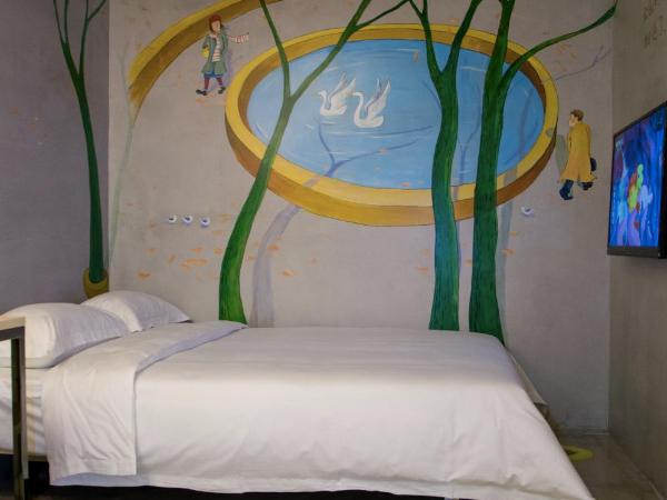 Colour Inn - She Kou Branch : photo 2 de la chambre chambre double de caractère (sans fenêtre)