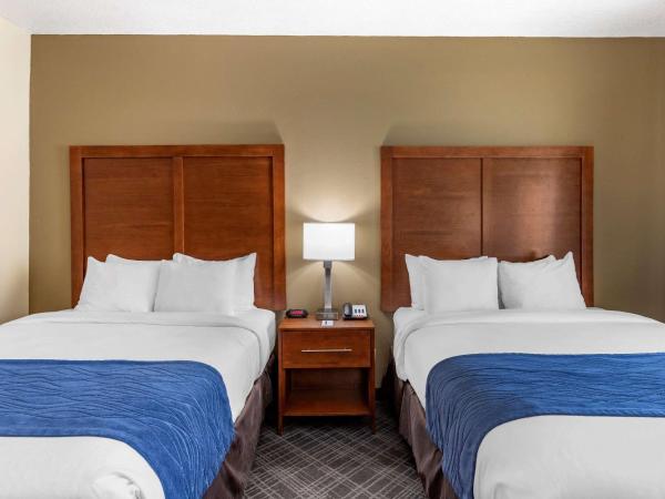 Comfort Inn Oklahoma City South - I-240 : photo 2 de la chambre chambre avec 2 lits queen-size - accessible aux personnes à mobilité réduite - non-fumeurs 