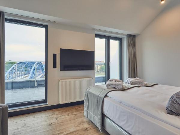 The Bridge Suites Hotel : photo 9 de la chambre suite premium avec vue sur la rivière