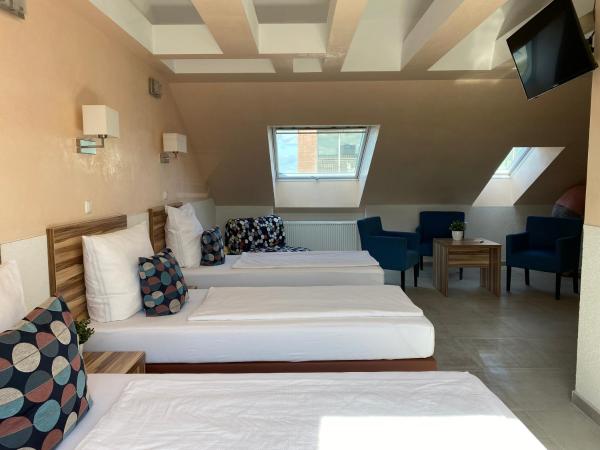 Hotel am Hafen : photo 8 de la chambre chambre triple avec salle de bains privative