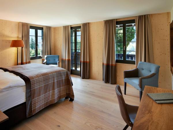 Eiger View Alpine Lodge : photo 2 de la chambre chambre double deluxe avec balcon - vue sur eiger