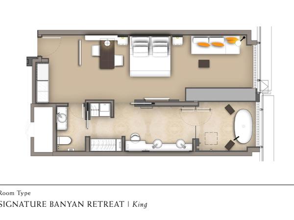 Banyan Tree Kuala Lumpur : photo 6 de la chambre hébergement lit king-size signature banyan retreat