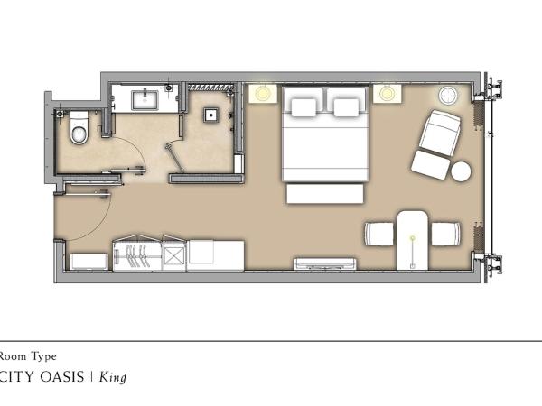 Pavilion Hotel Kuala Lumpur Managed by Banyan Tree : photo 3 de la chambre hébergement lit king-size - city oasis
