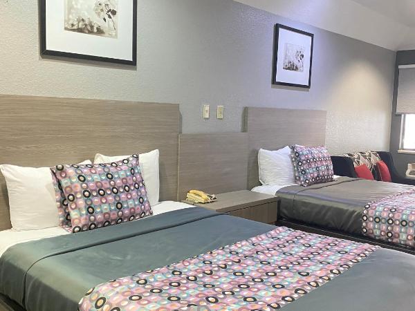 Island Suites Hobby Airport : photo 7 de la chambre suite avec 2 lits queen-size