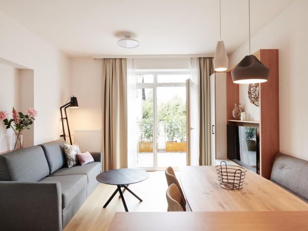 HOMEBOUND APARTMENTS Salzburg City I - contactless check-in : photo 4 de la chambre appartement 1 chambre avec terrasse