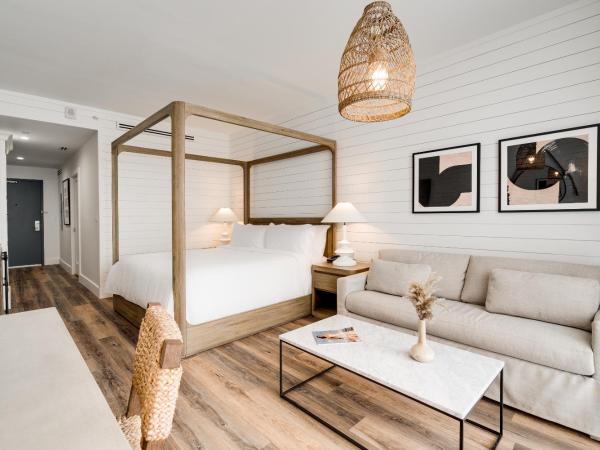 Boulan South Beach : photo 1 de la chambre penthouse lit king-size avec balcon - vue sur océan