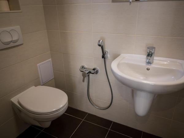 Mokka Apartman Szeged : photo 2 de la chambre chambre double ou lits jumeaux avec douche