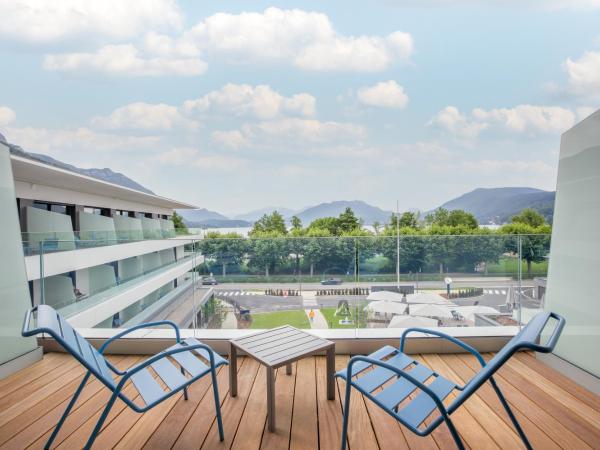 Rivage Hôtel & Spa Annecy : photo 1 de la chambre chambre exécutive avec balcon - vue sur lac - Étage supérieur - accès gratuit au spa