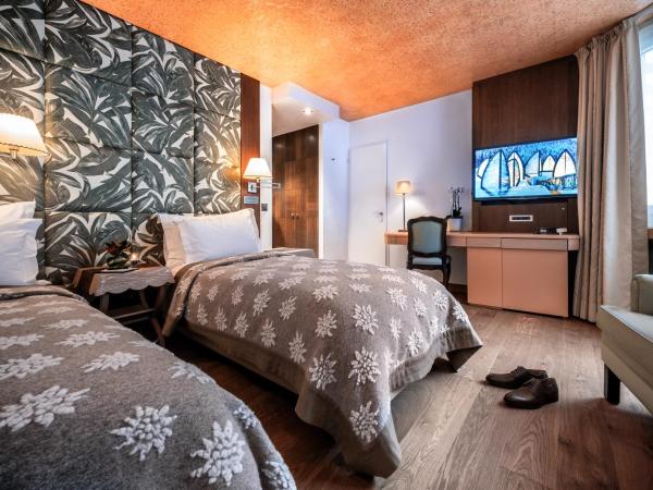Tschuggen Grand Hotel - The Leading Hotels of the World : photo 7 de la chambre chambre double deluxe orientée sud