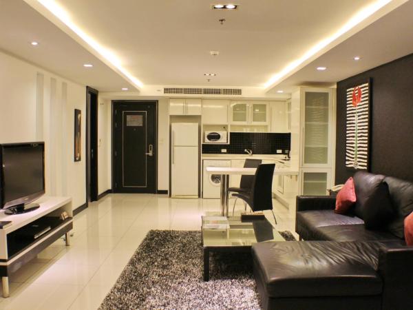 Nova Suites Pattaya by Compass Hospitality : photo 2 de la chambre suite de luxe 1 chambre avec kitchenette