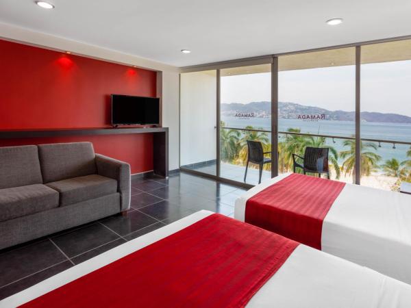 Ramada by Wyndham Acapulco Hotel & Suites : photo 4 de la chambre chambre double avec 2 lits doubles - non-fumeurs