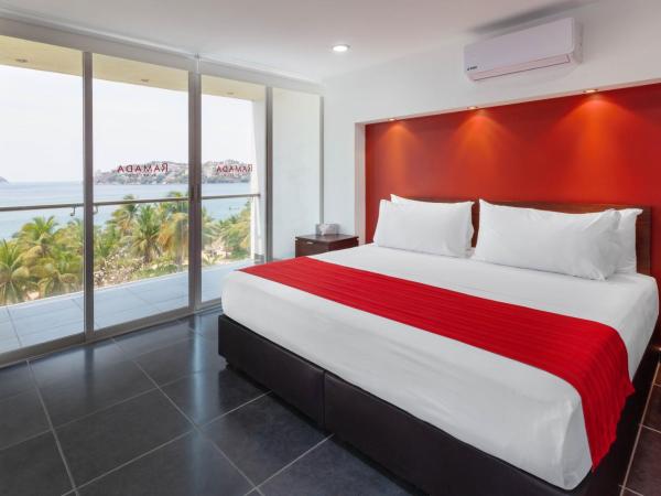 Ramada by Wyndham Acapulco Hotel & Suites : photo 8 de la chambre chambre double avec 2 lits doubles - non-fumeurs