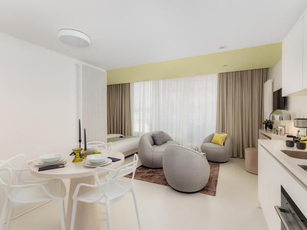 VISIONAPARTMENTS Basel Nauenstrasse - contactless check-in : photo 7 de la chambre studio supérieur