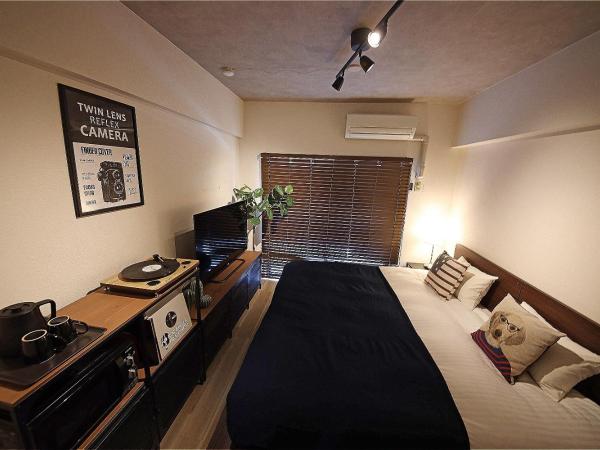 goom Hotel Nakasu : photo 7 de la chambre standard room (one king bed) with kitchen - non-smoking - cleaning fee extra - no cleaning for consecutive night stays