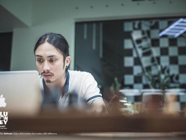 Blu Monkey Hub and Hotel Phuket Town- Free All Day Coworking space : photo 6 de la chambre chambre double deluxe