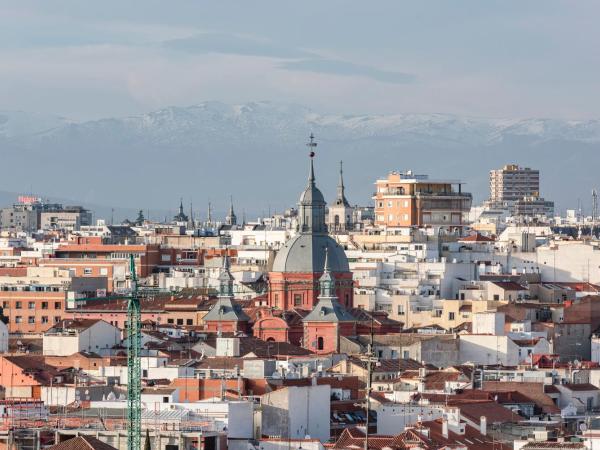 INNSIDE by Meliá Madrid Gran Vía : photo 6 de la chambre chambre innside - vue sur toit