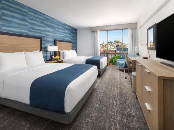 Hotel Caza Fisherman's Wharf : photo 5 de la chambre chambre avec 2 lits queen-size - vue sur ville
