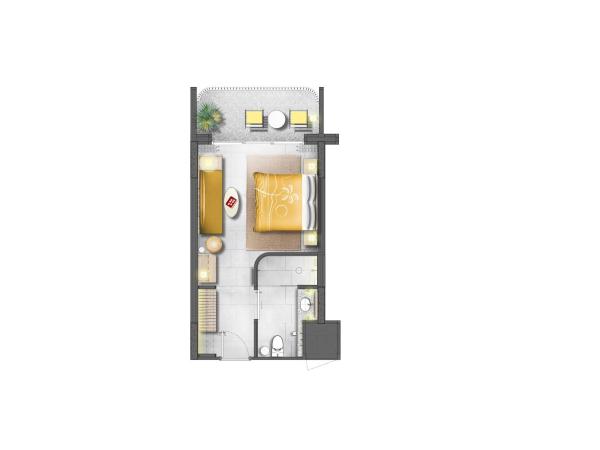 The Standard, Hua Hin : photo 10 de la chambre chambre lit king-size standard