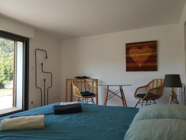 La Villa Hossegor : photo 7 de la chambre chambre lit king-size supérieure