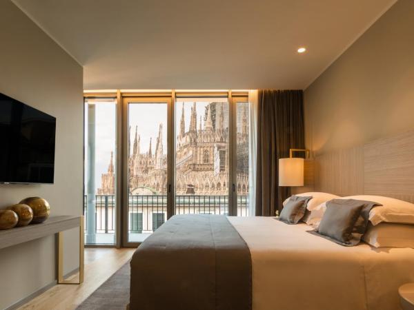 Rosa Grand Milano - Starhotels Collezione : photo 2 de la chambre penthouse panoramique 1 chambre – vue sur dôme