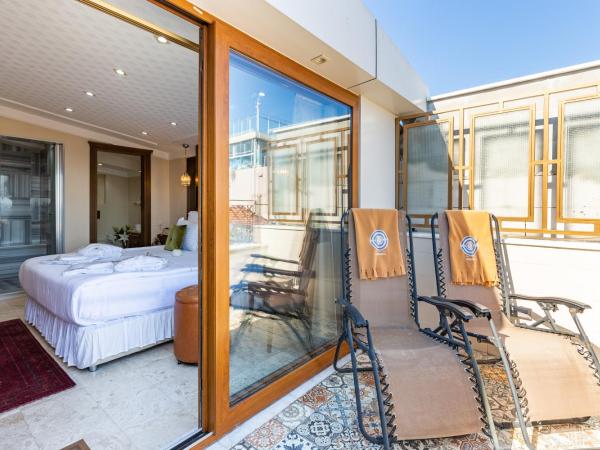 Best Point Hotel-Old City Sultanahmet : photo 4 de la chambre suite 2 chambres avec terrasse privée et hammam - vue sur mer