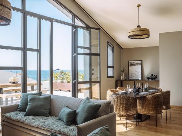 Le Garage Biarritz Hôtel : photo 5 de la chambre suite panorama avec terrasse - vue partielle sur océan