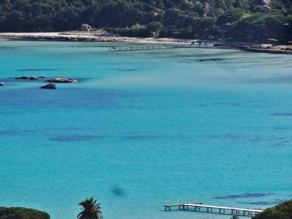 Residence Bellavista à Santa Giulia, proche de la plage et vue mer : photo 3 de la chambre villa 2 chambres de luxe - vue sur mer