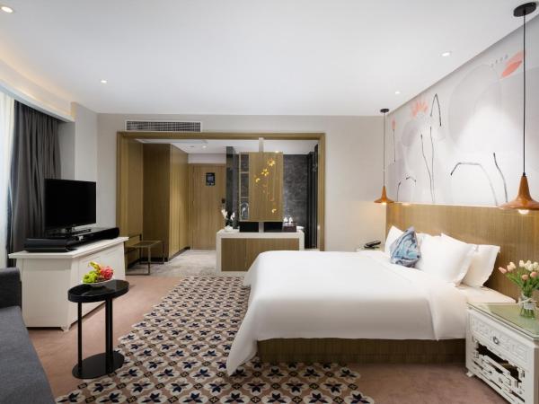 Paco Hotel Gangding Metro Guangzhou-Free Shuttle Bus during Canton Fair : photo 3 de la chambre chambre lits jumeaux deluxe