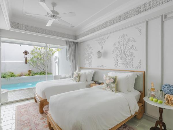 The Inside House : photo 7 de la chambre suite junior avec lits jumeaux et piscine privée